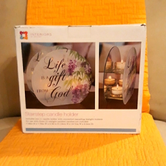 Interiors by Design Accents Stair Step Candle Holder Poshmark